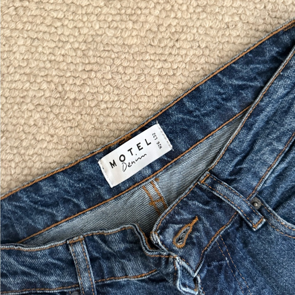 Motel Denim Blue Jeans